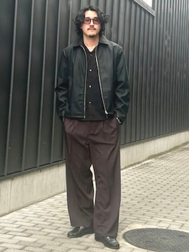 BEAMS HEART MENさん（メンズ・182cm）の春コーディネート