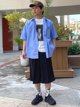 BEAMS HEART MENさん(メンズ・170cm)の夏コーディネート