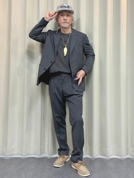 BEAMS HEART MENさん（メンズ・174cm）の春コーディネート