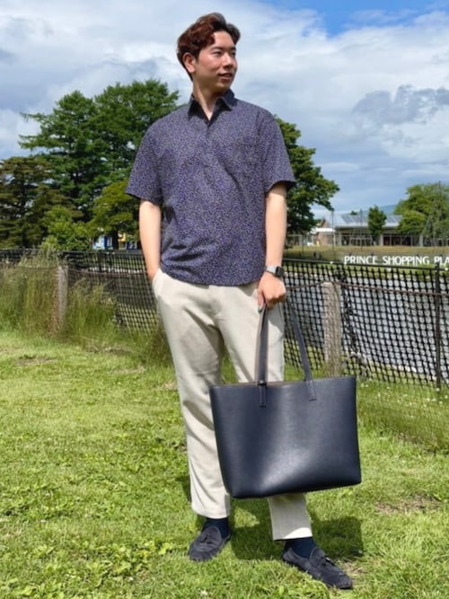 リバーシブル トートバッグ（A4サイズ収納可）【ユニセックス