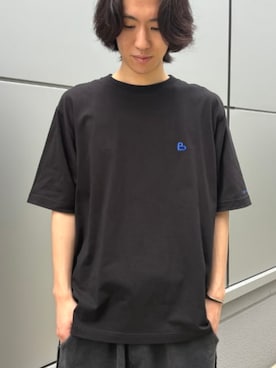 「アイテム（Tシャツ/カットソー）」を使った、BEAMS HEART MENさん（メンズ・172cm）の夏コーディネート