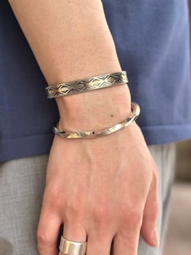 「アイテム（バングル/リストバンド、その他）」を使った、BEAMS HEART MENさん（メンズ・170cm）の夏コーディネート
