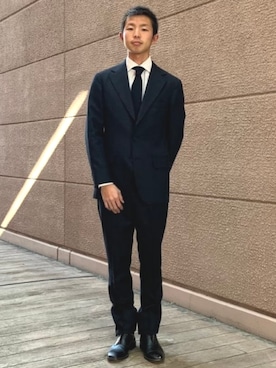 BEAMS HEART MENさん（メンズ・170cm）の冬コーディネート