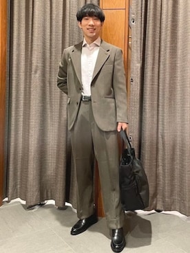 BEAMS HEART MENさん（メンズ・170cm）の冬コーディネート