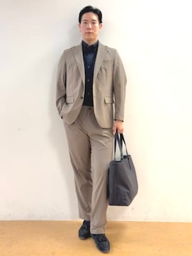 BEAMS HEART MENさん（メンズ・176cm）の夏コーディネート
