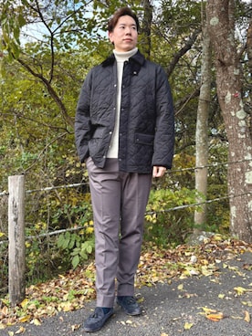 BEAMS HEART MENさん（メンズ・176cm）の秋コーディネート