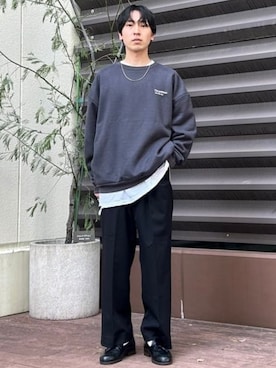 BEAMS HEART MENさん(メンズ・170cm)の冬コーディネート
