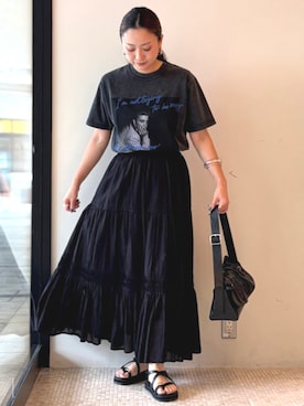 BEAMS HEART MENさん（レディース・161cm）の夏コーディネート