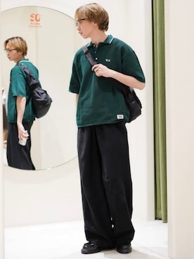 BEAMS HEART MENさん（メンズ・186cm）の夏コーディネート