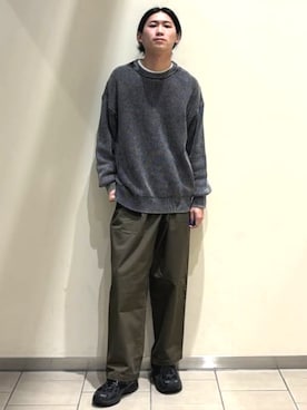 BEAMS HEART MENさん（メンズ・175cm）の冬コーディネート