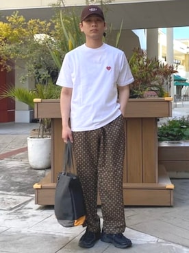 BEAMS HEART MENさん（メンズ・170cm）の春コーディネート