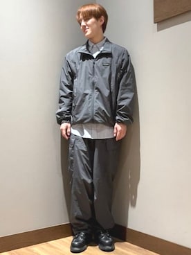 「シティーボーイ」｜「アイテム（ブルゾン）」を使った、BEAMS HEART MENさん（メンズ・165cm）の春コーディネート