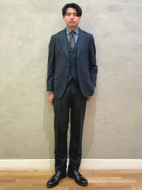 ガラスレザー 外羽根 プレーントゥー（ドレスシューズ）｜BEAMS HEART