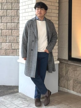 BEAMS HEART MENさん(メンズ・165cm)の冬コーディネート