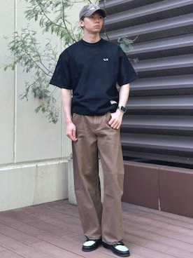 「PENNEYS（ぺニーズ）のアイテム」を使った、BEAMS HEART MENさん（メンズ・178cm）の夏コーディネート