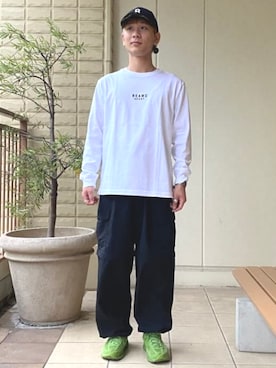 BEAMS HEART MENさん（メンズ・170cm）の秋コーディネート