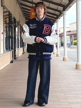 BEAMS HEART MENさん（メンズ・165cm）の秋コーディネート