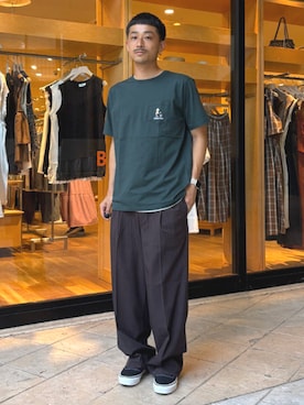 BEAMS HEART MENさん（メンズ・170cm）の夏コーディネート
