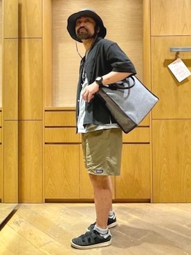 BEAMS HEART MENさん（メンズ・175cm）の夏コーディネート