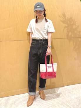 「BEAMS HEART（ビームスハート）のアイテム」を使った、BEAMS HEART MENさん（レディース・153cm）の春コーディネート