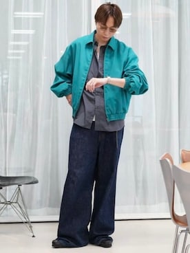 BEAMS HEART MENさん(メンズ・186cm)の夏コーディネート