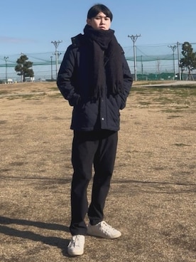 BEAMS HEART MENさん（メンズ・172cm）の冬コーディネート