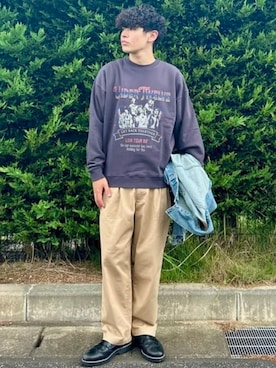 BEAMS HEART MENさん（メンズ・174cm）の冬コーディネート