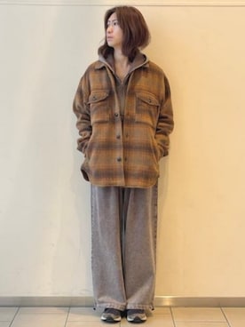 BEAMS HEART MENさん（メンズ・175cm）の冬コーディネート