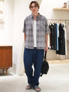 BEAMS HEART MENさん(メンズ・186cm)の夏コーディネート