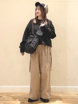 BEAMS HEART MENさん（レディース・165cm）の冬コーディネート