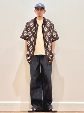 BEAMS HEART MENさん(メンズ・166cm)の夏コーディネート