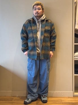 BEAMS HEART MENさん（メンズ・172cm）の冬コーディネート