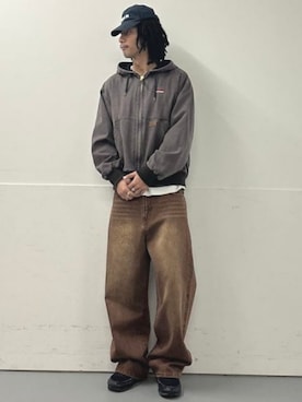 BEAMS HEART MENさん（メンズ・180cm）の冬コーディネート