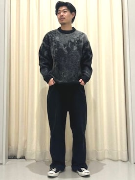 BEAMS HEART MENさん（メンズ・172cm）の冬コーディネート