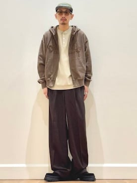 BEAMS HEART MENさん（メンズ・166cm）の春コーディネート