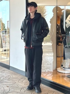 BEAMS HEART MENさん（メンズ・170cm）の冬コーディネート