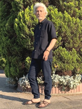 BEAMS HEART MENさん（メンズ・174cm）の夏コーディネート