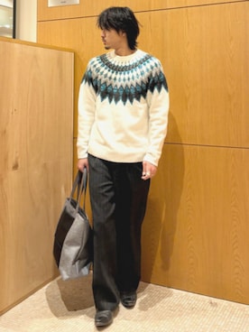 BEAMS HEART MENさん(メンズ・174cm)の冬コーディネート