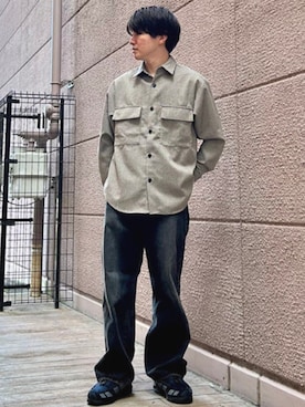 BEAMS HEART MENさん(メンズ・173cm)の冬コーディネート