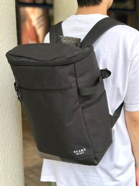 「アイテム（バックパック/リュック）」を使った、BEAMS HEART MENさん（メンズ・173cm）の夏コーディネート