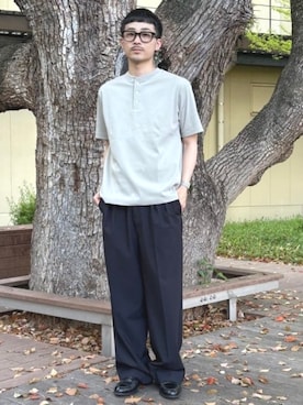 BEAMS HEART MENさん(メンズ・170cm)の春コーディネート