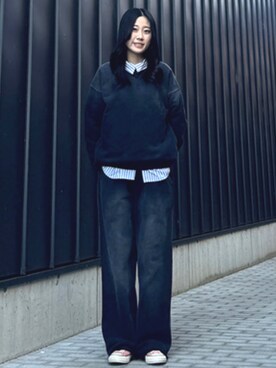 BEAMS HEART MENさん（レディース・168cm）の冬コーディネート