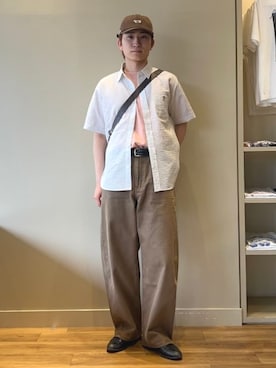 BEAMS HEART MENさん(メンズ・171cm)の夏コーディネート