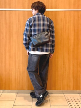 BEAMS HEART MENさん（メンズ・180cm）の春コーディネート