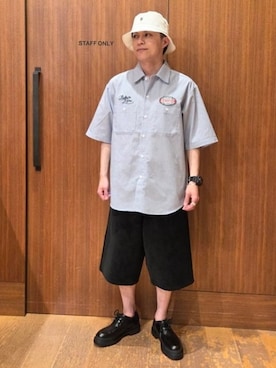 BEAMS HEART MENさん(メンズ・166cm)の夏コーディネート