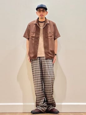 BEAMS HEART MENさん(メンズ・166cm)の夏コーディネート