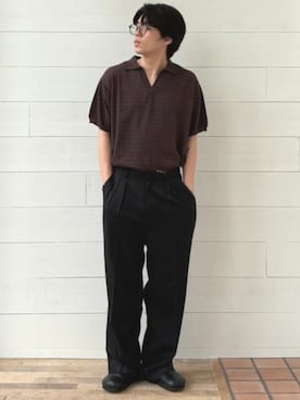 BEAMS HEART MENさん(メンズ・170cm)の夏コーディネート
