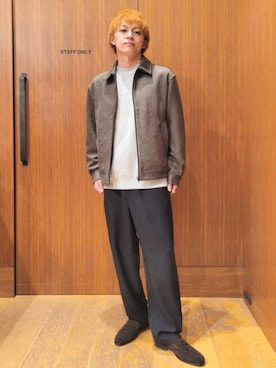 BEAMS HEART MENさん（メンズ・166cm）の冬コーディネート