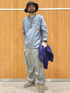 BEAMS HEART MENさん（メンズ・175cm）の春コーディネート