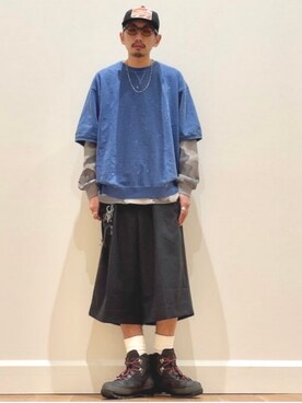 BEAMS HEART MENさん(メンズ・166cm)の春コーディネート